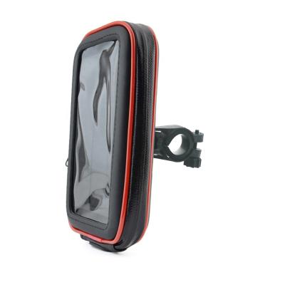 China Universal Bicycle Adjustable Height Double Clip Handlebar XL Handlebar XL Bag Phone Holder Waterproof for sale