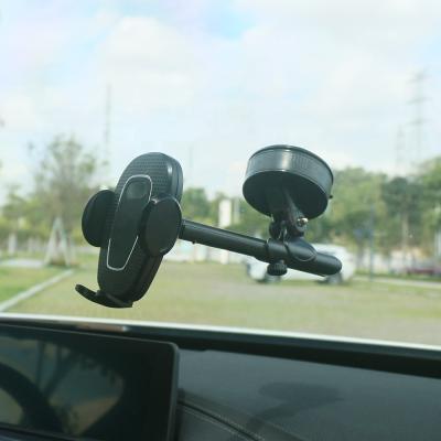 China 360 Degree Rotating NEW Design Universal Gooseneck Windshield Dash Clip Car Phone Mount Holder For Smartphone for sale