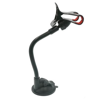 China 360 Degree Rotating Dual Flexible Gooseneck Holder Car Clip Windshield Dashboard For Smart Mobile Cell for sale