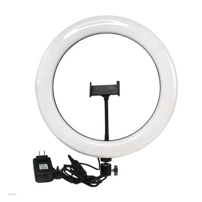 China Aluminum Alloy+PC 14 Inch 32W Led Ring Light Aluminum Alloy Cosmetic Selfie Lamp Ring Light With Tripods Phone Stand for sale