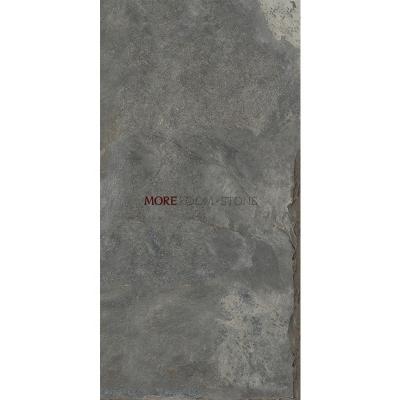 China Rustic Tiles China Manufacture Gray Slate Stone Look Porcelain Tile For Bathroom Floor Design for sale