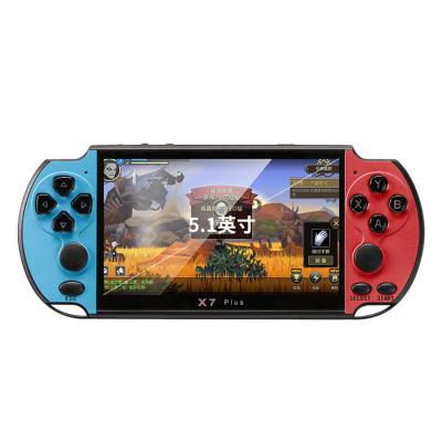 China Rechargeable Kids Handheld MP5 Movies Game Console With Camera LCD HD Video 8G Memory 5.1