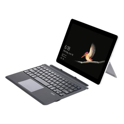 China Wireless Magnetic Absorption Wireless Keyboard with Touchpad for Microsoft Surface Vanish 2 Tablet Ultra Thin BT Wireless Keyboard for sale