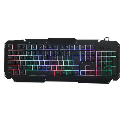 China Plug & Play Colorful Backlit Wired Gaming Keyboard For Computer Laptop for sale