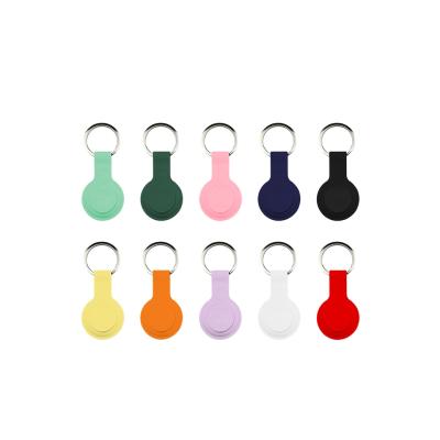 China Soft Portable Silicone Key Chain Sleeve Airtag Shockproof Protective Case For Pets for sale