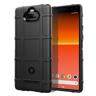 China Rugged Case Armor Hybrid Matte Cover Shockproof Soft Silicone Shield Anti Knock Shockproof Cover For Sony Xperia 8 for sale