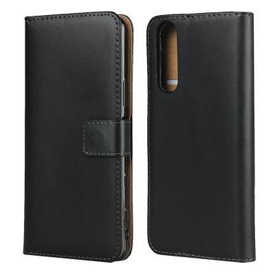 China Luxury Shockproof Flip Genuine Leather Protective Phone Slot Sleeve Case with Kickstand Cover Wallet Case for SONY Xperia 5 II for sale