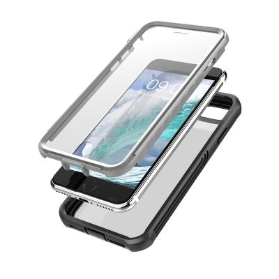 China IP68 Waterproof Phone Case Bottom Water Shockproof Snowproof Shell Clear For iPhone 6 7 8 Shockproof Cover for sale