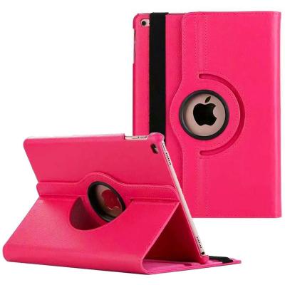 China PU 360 Degree Rotating Stand Case Leather Smart Cover With Auto Sleep Wake Universal For iPad Air/Air 2/Pro 9.7 Tablet Cover for sale