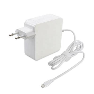 China Wholesale PD 30W 61W 87W USB Type-C Laptop US/UK/EU Plug Laptop Power Adapter For Macbook for sale