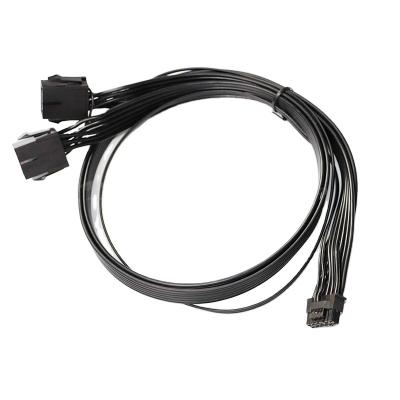 China COMPUTER electronic component 600W attach PCIe copper extension connect PSU power supply cable. wire harness Pcie5.0 for sale