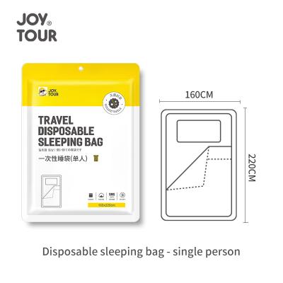 China Soft JOY TOUR Portable Hotel Soiled Sleeping Bag Single And Double Quilt Cover Quilt Cover Travel Travel Disposable Sleeping Bag for sale