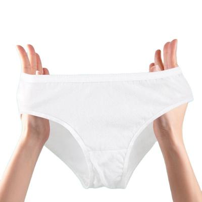 China Disposable Disposable Cotton SPA Underwear Women's Postpartum Panties Sterile Panties Unisex Women's Travel for sale