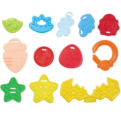 China Cute Safe Plastic EVA Baby Teether For Baby Teether Toy for sale