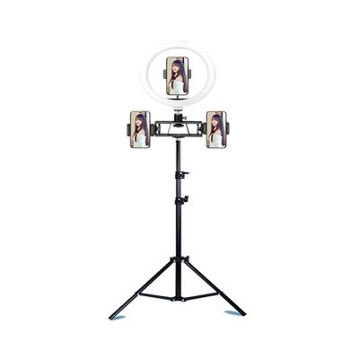 China PORTABLE Circle Led Ring Light Ring Lamp Light with Stand, Selfie Fill Desk Light with Adjustable Warm Light Daytime Cool Light for sale