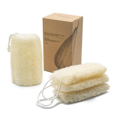 China EXFOLIATE Natural Organic Egyptian Exfoliating Shower Loofah Body Loofah Sponges for SPA Beauty Bath for sale