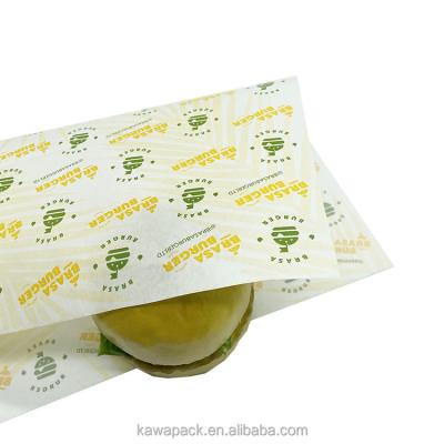 China Greaseproof personalised greaseproof paper sandwich packaging paper deli paper for sale