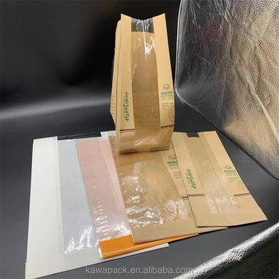 China Recycled Materials Food bags paper custom bag small brown paper bags for food for sale