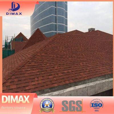 China Waterproof&Fire-resistant Colored Fiberglass Asphalt Shingles Luxury Asphalt Shingles for sale