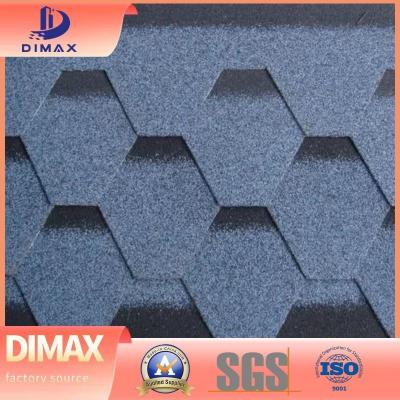 China Waterproof&Fire-resistant Colored Fiberglass Asphalt Shingles Luxury Asphalt Shingles for sale