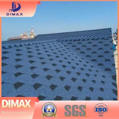 China Waterproof&Fire-resistant Colored Fiberglass Asphalt Shingles Luxury Asphalt Shingles for sale