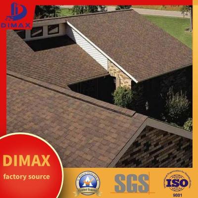 China Colored Fiberglass Asphalt Shingles Stone Coated Composite Type Roofing Shingles Roof Tile for sale