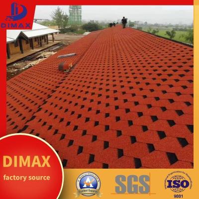 China Waterproof&Fire-resistant Colored Fiberglass Asphalt Shingles Luxury Asphalt Shingles for sale