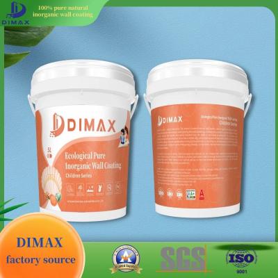 China Purify Air Decompose Formadehyde 100% Pure Natural Ecological Inorganic Wall Coating For Child Room for sale