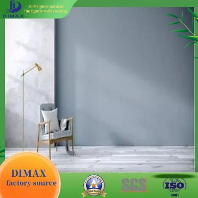 China Immediately Live In After Brush Purely Natural Inorganic Interior Wall Paint Anti Alkaline Solution For And Durability for sale