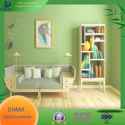 China Water Resistant and Breathable No Chemical Mineral Wall Paint 20kg/drum Formaldehyde 0 for sale