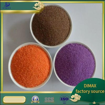 China 20-30mesh Colored Silica Sand No Toxicity Anti-corrosion for sale