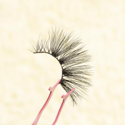 China Cheap Natural False Eyelash Custom Lash Packaging Private Label False Mink Magnetic Eyelashes for sale