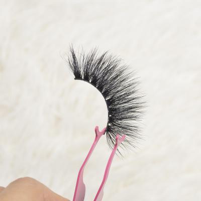 China Cheap Natural 5D Eyelashes Privat False Mink Eyelash Strips Different Length Eyeshadow Strip 5D for sale