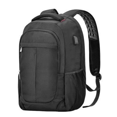 China Large Compartment Laptop Backpack Business Anti-theft Laptop Backpack with USB Charging Port, Water Resistant Large Compartment Laptop Backpack for sale