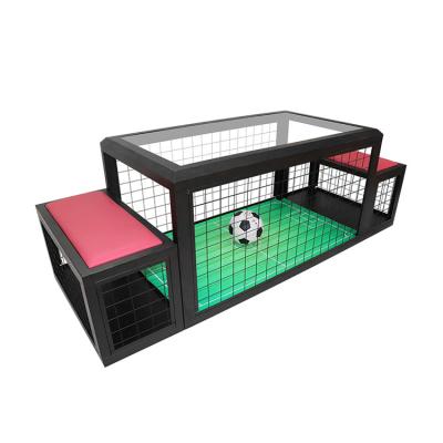 China 2023 Glass+all-iron chassis innovations soccer game machine subsoccer table for sale Subsoccer sporting goods table soccer game for sale