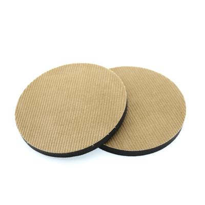 China Medium cutting 7 inch velvet orange peel removal pad car care products buffing and polishing pad for sale