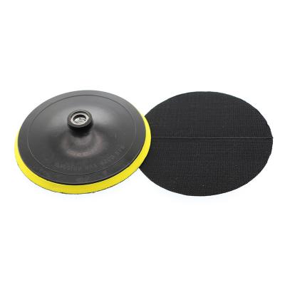 China Car Polishing backing pad 7 inch ( 180mm ) car polishing disc back pads self-adhesive backing plate for sale