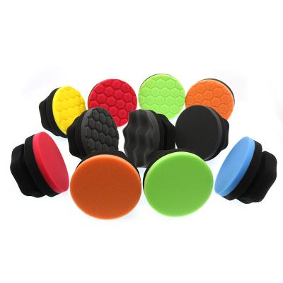 China DURABLE Useful Detailing accessories car care hand polishing pad foam sponge for car waxing sponge for sale