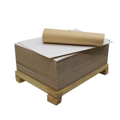 China Kraft Anti Curl Coated White Back Top Paperboard For Gift Boxes for sale