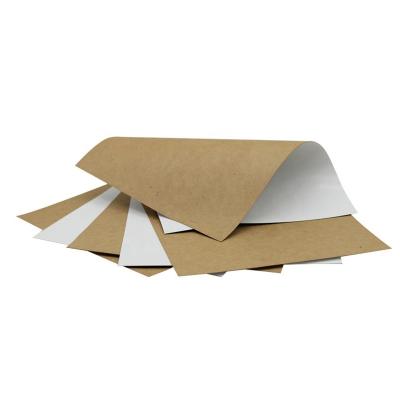 China Anti Curl Package Food Grade Kraft Paper Back For Printing And Package for sale