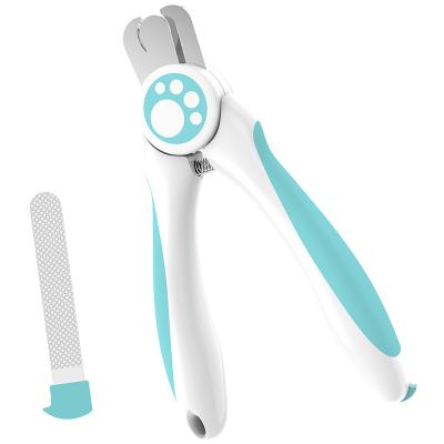 China UFBemo stocked humanized design with convenient function and practical blue clipping nail dog scissors for sale