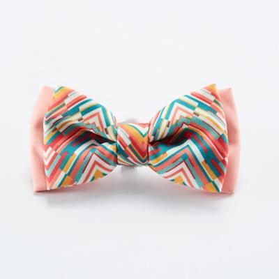 China 2022 UFBemo Amazon Wholesale Hot Selling Detachable Multiple Colorful Printing Pet Cat Dog Bow Tie Viable for sale