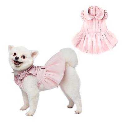 China UFBemo Spring Summer Designer Hunde Skirts For Small Dogs Sustainable Pet Clothes Cat Dress for sale