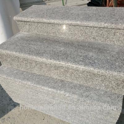 China Cheap competitive price and competitive price from owner quarry Hubei Gray Color Granite for floor tile and stairs for sale