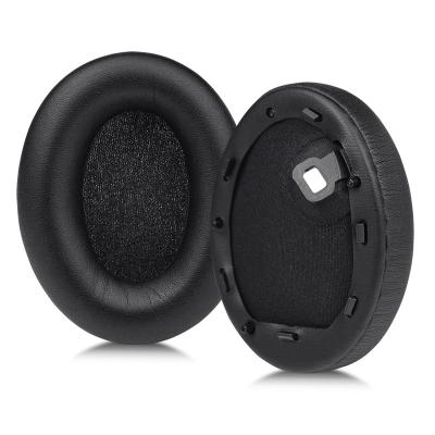 China Replacement Protein Leather Eco-friendly Material Ear Cushions Ear Pads For Sony Wh-1000 Xm4 wh1000 xm4 Ear Pads Wireless Headphones for sale