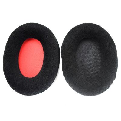 China Replacement Eco-friendly Material Sponge Foam Velvet EarPad Ear Pads Earnuffs Cushions For KHX-HSCP HyperX Cloud II 2 Headphone Headset for sale