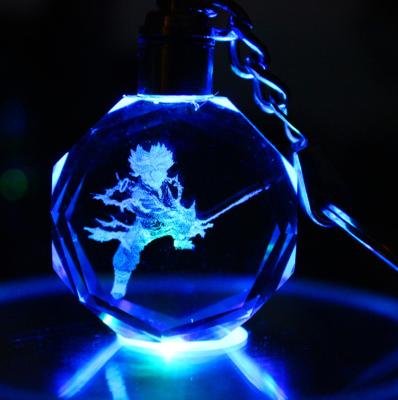 China Crystal Drop Shipping 16 Style Dragon Colorful Crystal Ball RGB Night Decorative Flashing Light for sale