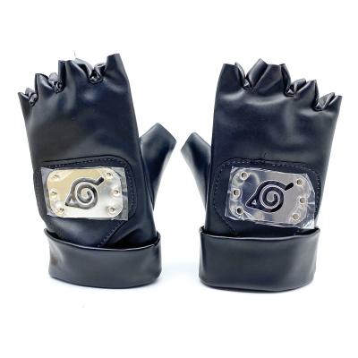 China New Trendy Hatake Kakashi Cosplay Costume Props Kakashi Mittens Anime Dress Up Clothing Round Props for sale