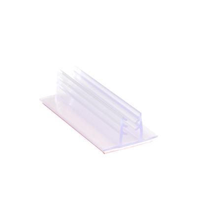 China Strong Clamp PVC Tag Holder Shelf Talker Show Card Sign Holder Supergrip And Adhesive Tape For Supermarket for sale