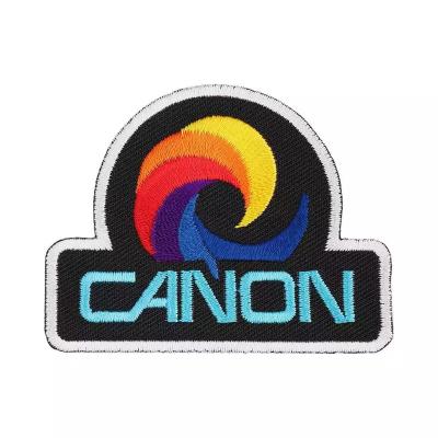 China Viable High Quality Wholesale Iron On Logo Letter Fabric Badges Fashion Custom Made Embroidered Patches for sale